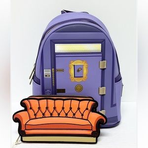 Loungefly FRIENDS backpack and wallet set